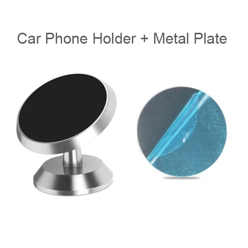 Universal Magnetic Car Phone Holder: Secure Mount for all Phone models - Ultimate in-Car Mobile Stand