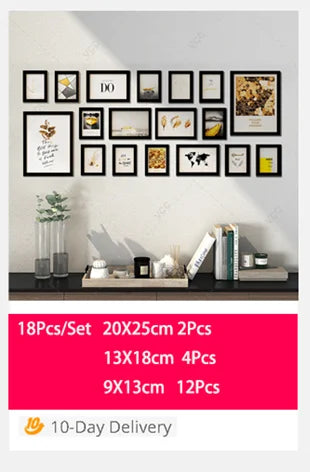 Elegant Wooden Wall Hanging Photo Frames | 10x15, 15x20, 20x25 cm & A4 Sizes | Perfect for Home Decor & Commemorative Gifts