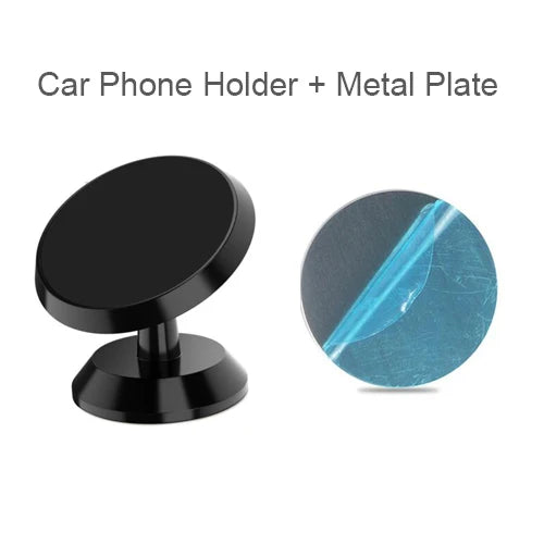 Universal Magnetic Car Phone Holder: Secure Mount for all Phone models - Ultimate in-Car Mobile Stand