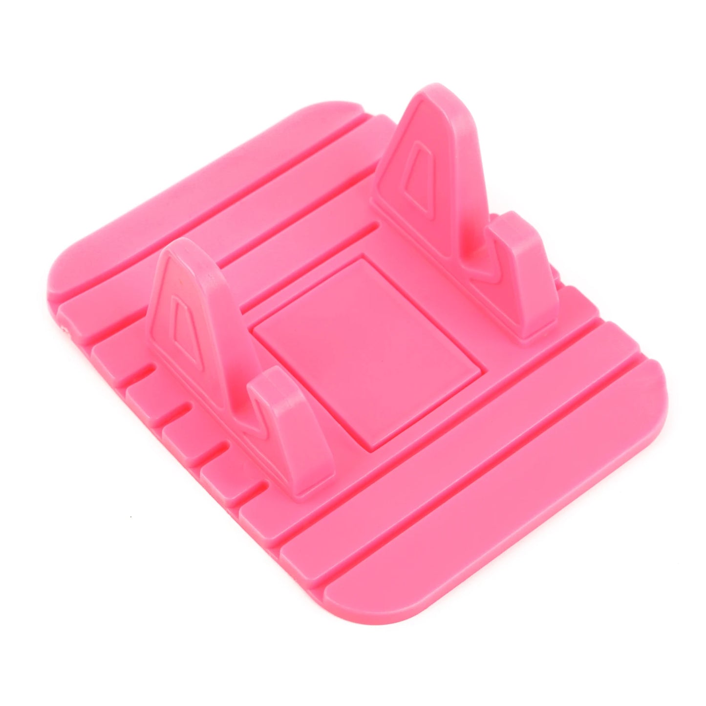 Universal Silicone Stand Mat: Anti-Slip Car Phone Holder for All Models