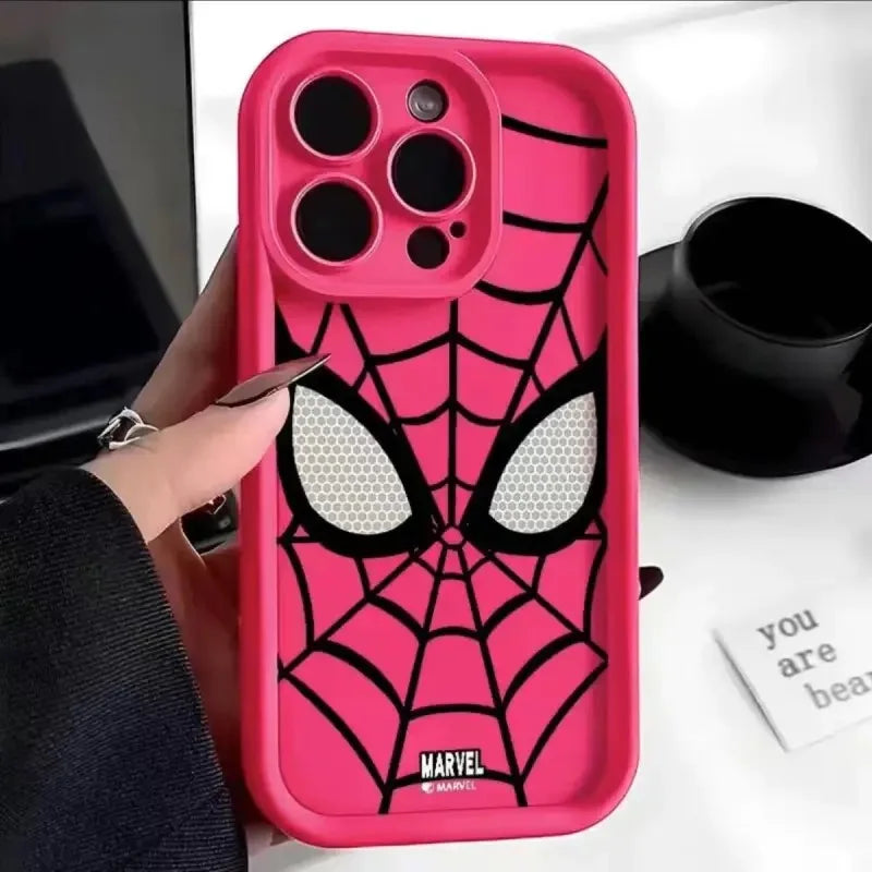 Ultimate Marvel Spider-Man TPU Case: Multi-Step Protection for iPhone 12-7 Series | Soft Silicone, Cool Design