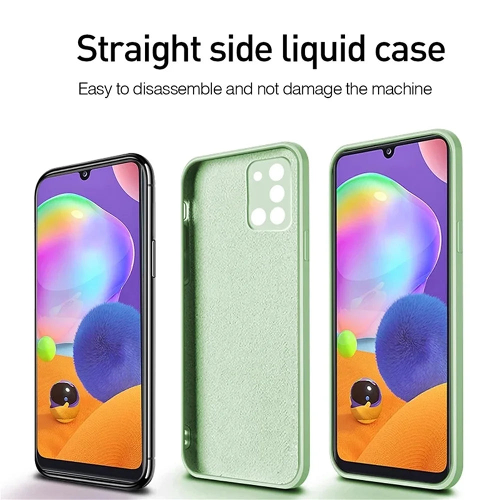 Premium Luxury Liquid Silicone Case for Samsung Galaxy S Series - Ultimate Protection & Style