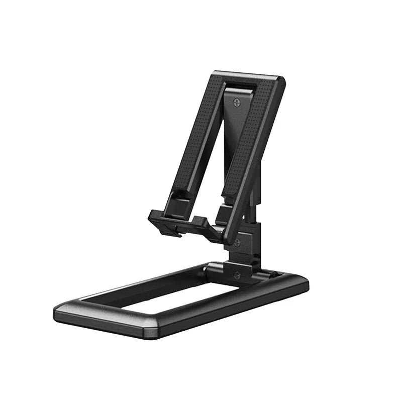 Universal Foldable Metal Phone & Tablet Stand – Perfect for Tablets, and Smartphones – Portable, Adjustable, and Durable Desk Holder Bracket