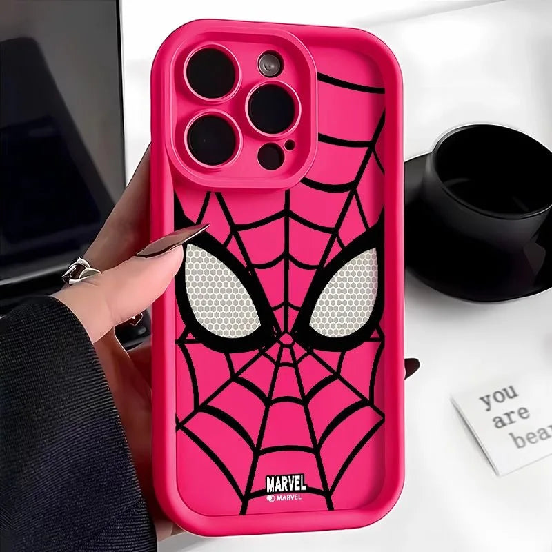 Ultimate Marvel Spider-Man TPU Case: Multi-Step Protection for iPhone 16-13 Series | Soft Silicone, Cool Design