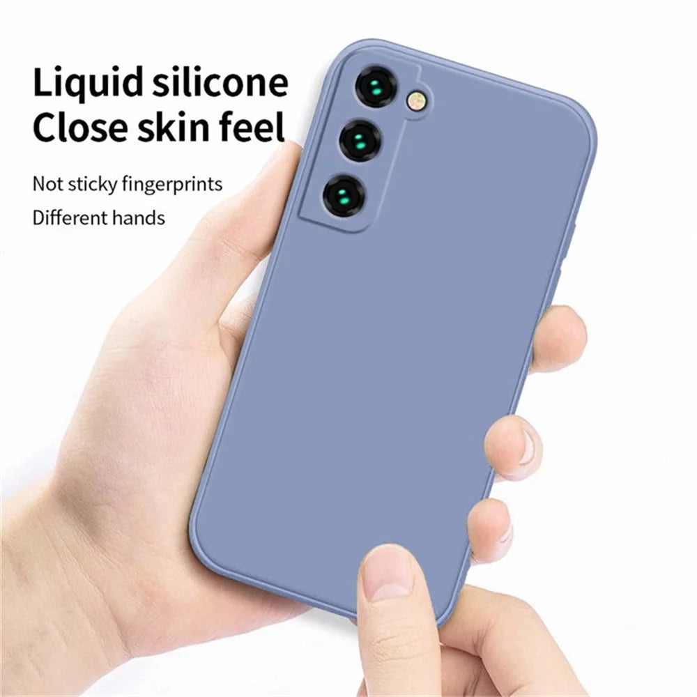 Premium Luxury Liquid Silicone Case for Samsung Galaxy S Series - Ultimate Protection & Style