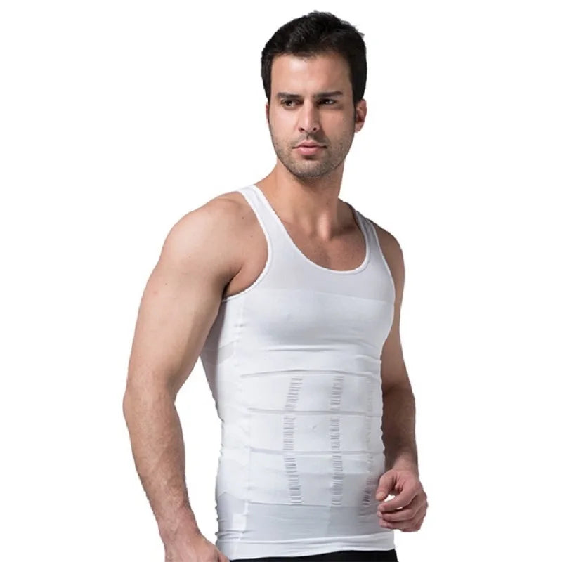 Slim Down & Shape Up: Classix Men's Compression & Posture Shirt