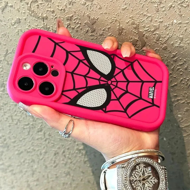 Ultimate Marvel Spider-Man TPU Case: Multi-Step Protection for iPhone 12-7 Series | Soft Silicone, Cool Design