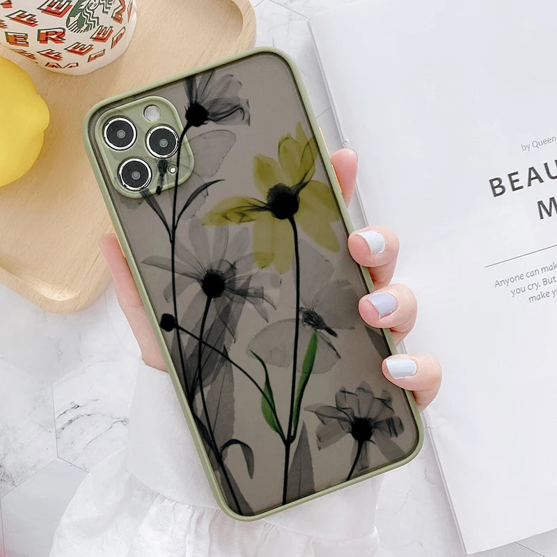 Elegant Daisy Blossom Phone Case – iPhone Protection with Style