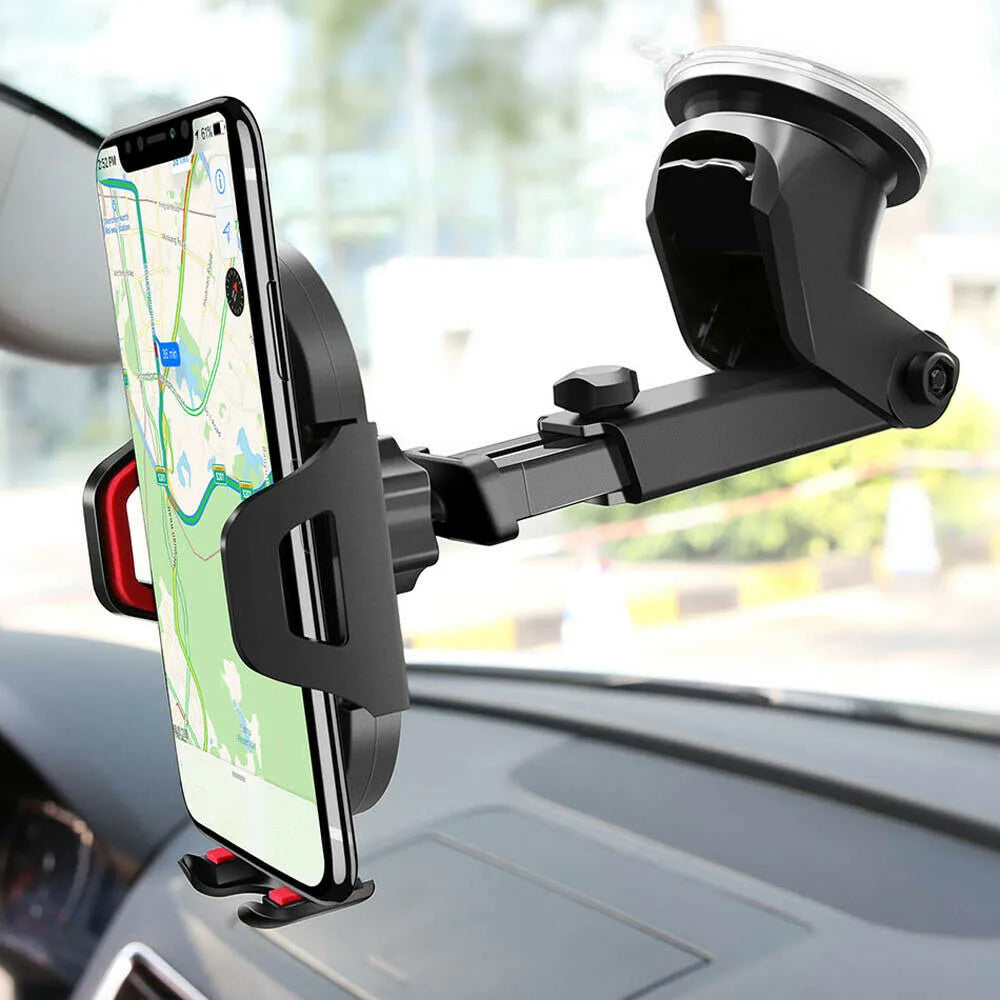 Ultimate Car Phone Mount - Versatile, 360° Rotation, Fits all size smartphones