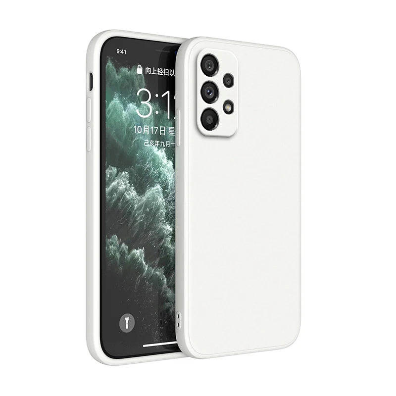 Premium Silicone Protective Case for Samsung A-Series - Durable & Stylish Camera Guard