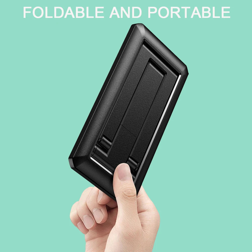 Ultimate Foldable Tablet & Phone Holder - Adjustable Stand for iPad, iPhone, Samsung & More!