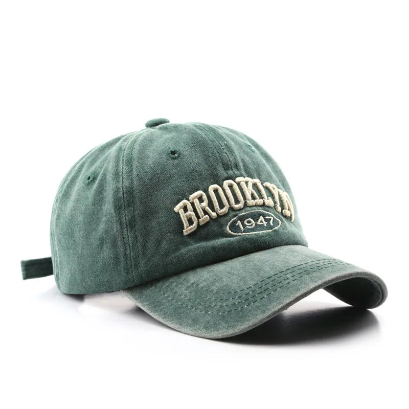 Brooklyn Vibes: Embroidered Baseball Caps for Men & Women