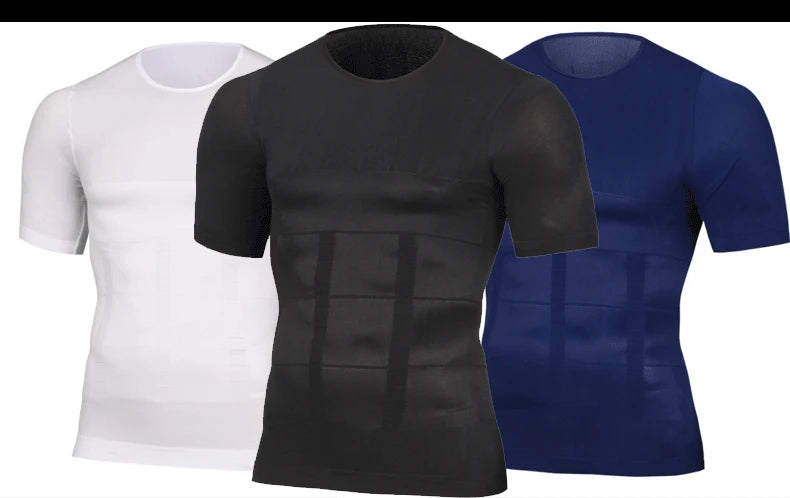 Slim Down & Shape Up: Classix Men's Compression & Posture Shirt