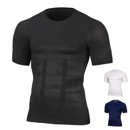 Slim Down & Shape Up: Classix Men's Compression & Posture Shirt