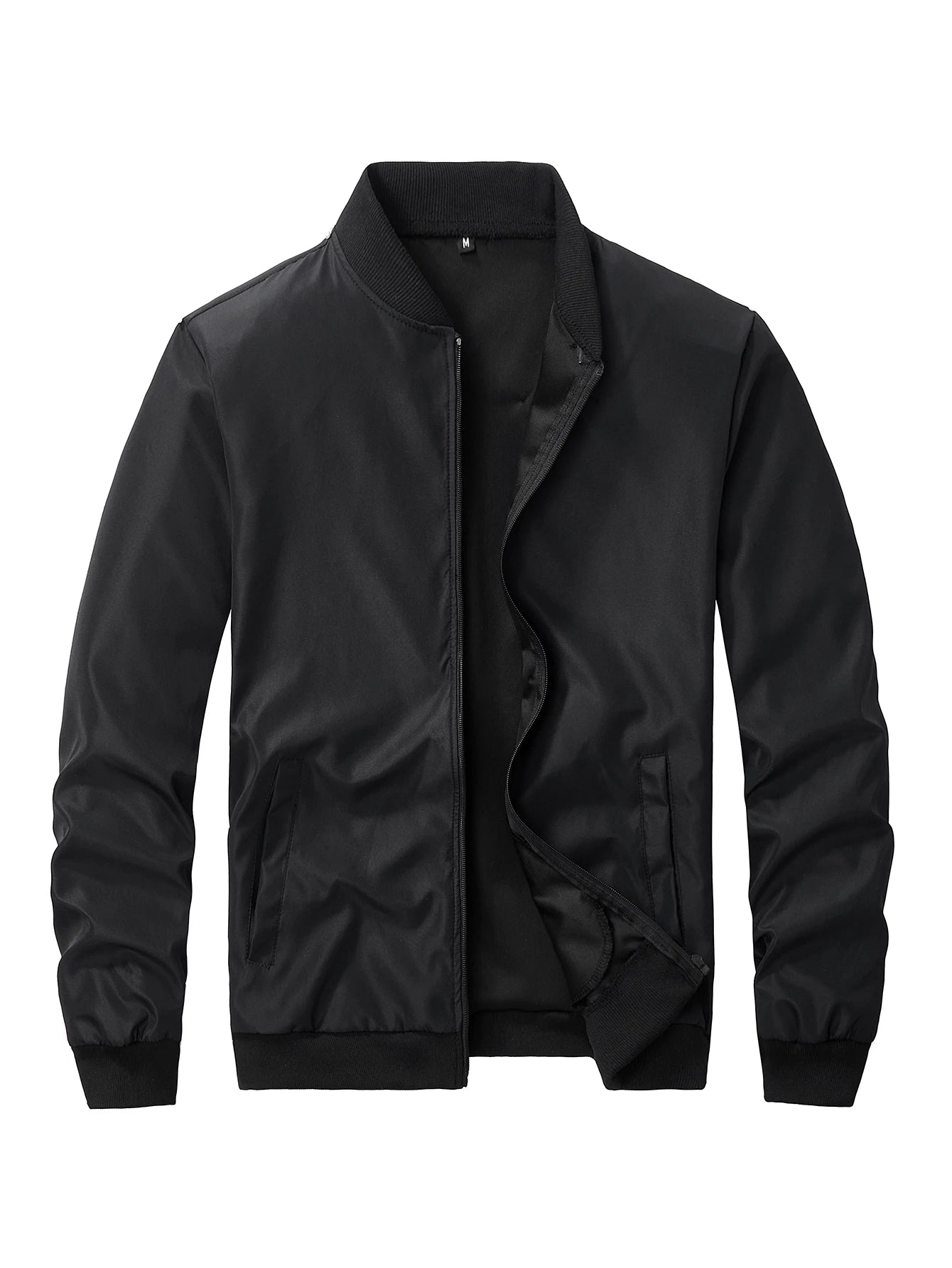 2024's Ultimate Spring & Autumn Business Casual Men's Jacket: Sleek, Solid Color, Trendsetting Design