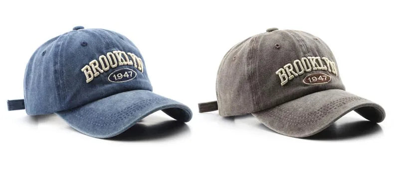 Brooklyn Vibes: Embroidered Baseball Caps for Men & Women