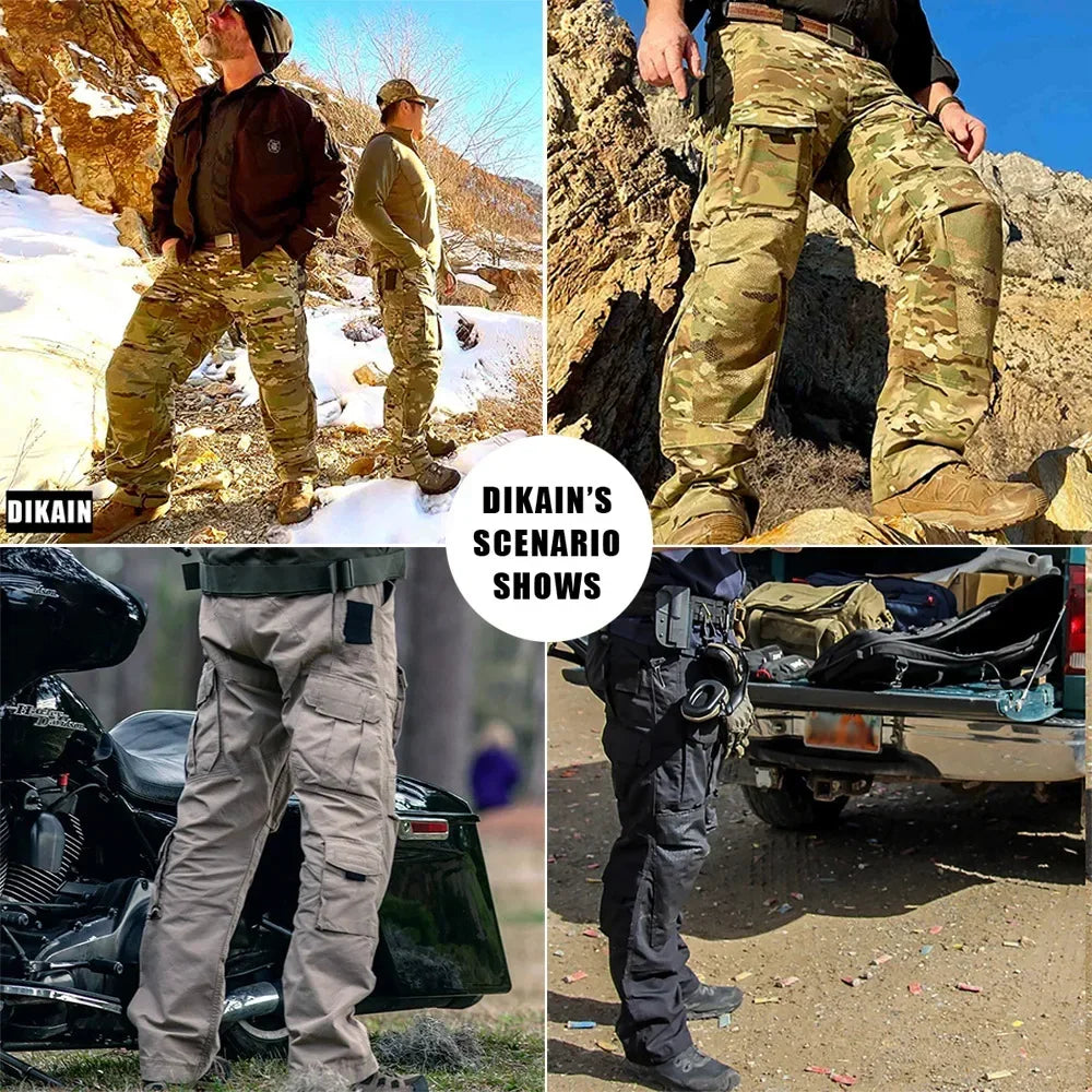 Ultimate Combat Trousers: Military-Grade, Multi-Pocket, SWAT-Ready!