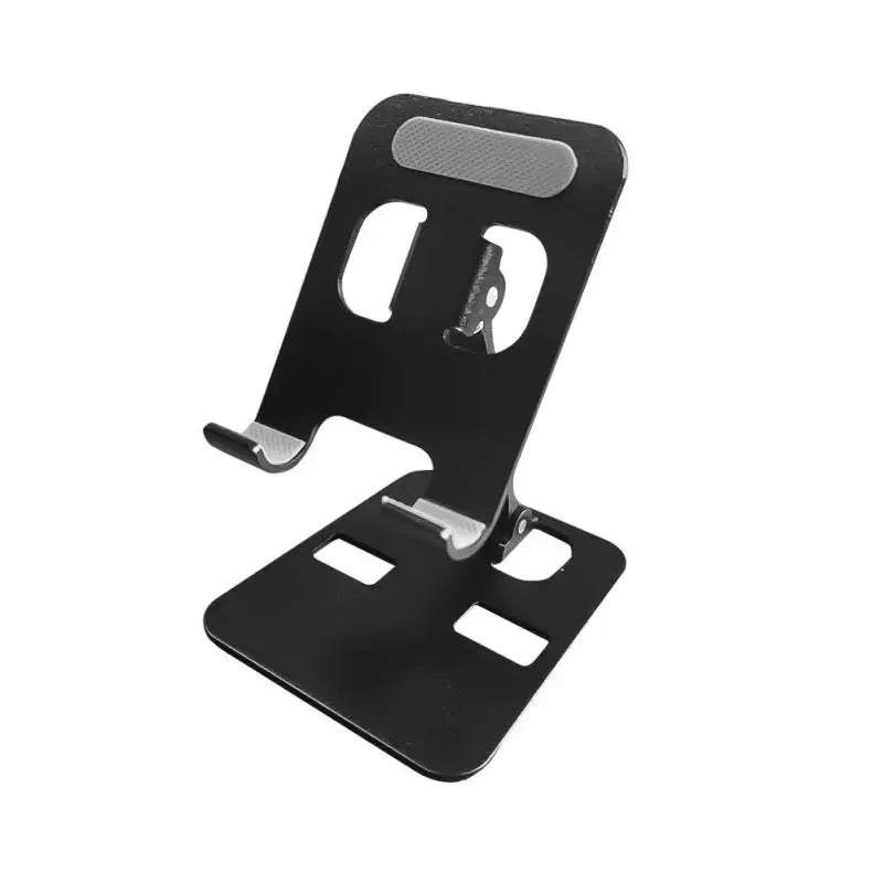 Universal Foldable Metal Phone & Tablet Stand – Perfect for Tablets, and Smartphones – Portable, Adjustable, and Durable Desk Holder Bracket