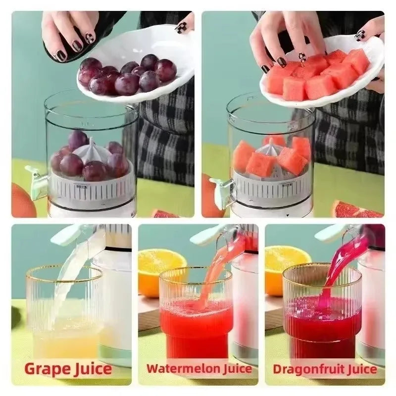 Compact USB-Powered Citrus Juicer: Fresh Juice Anytime, Anywhere