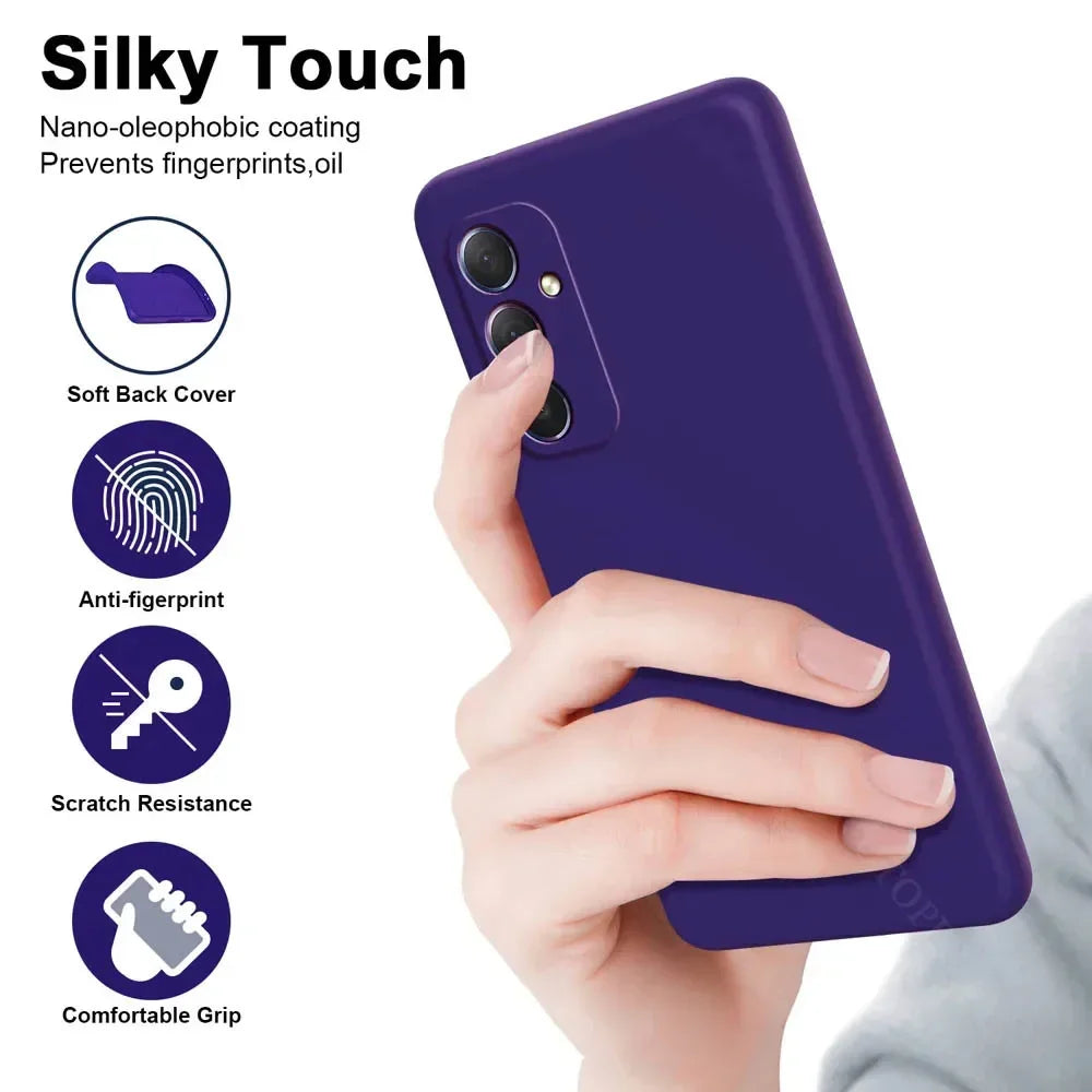 Premium Liquid Silicone Case for Samsung Galaxy S20-S22 Series – Ultra Protection & Sleek Design