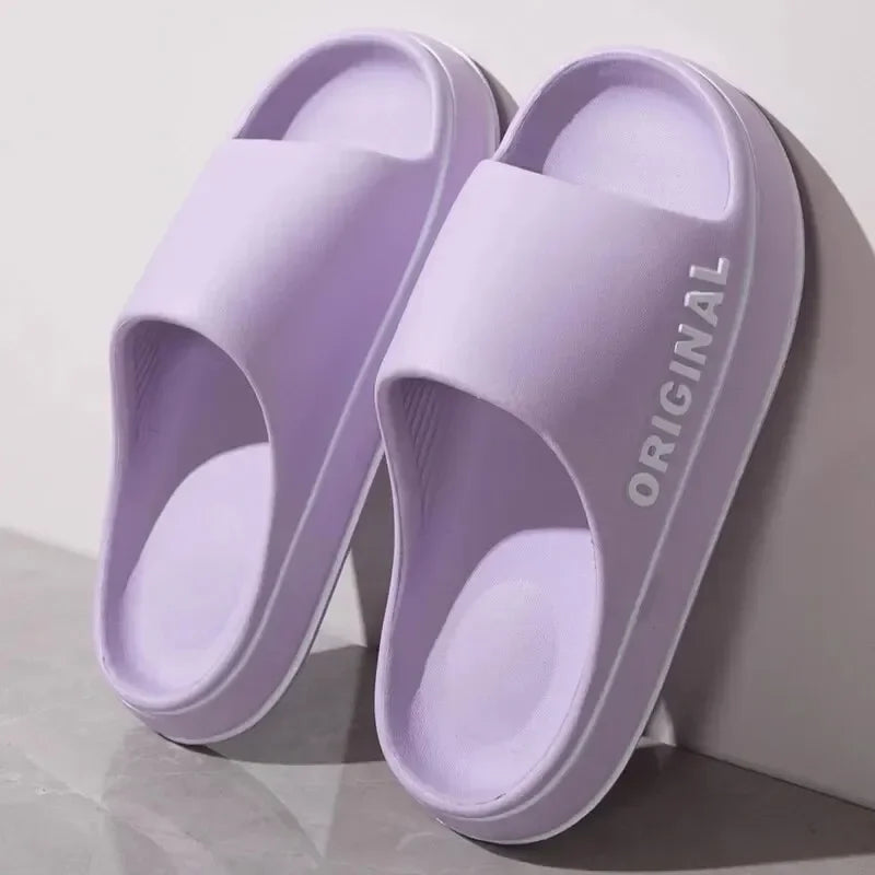 Anti-Slip Summer Slippers Slides for Men and Women, Perfect for Indoor & Outdoor Use with Versatile Comfort