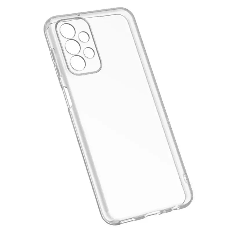 Sleek and Durable: Soft Silicone Clear Case for Samsung A, S & Note Series