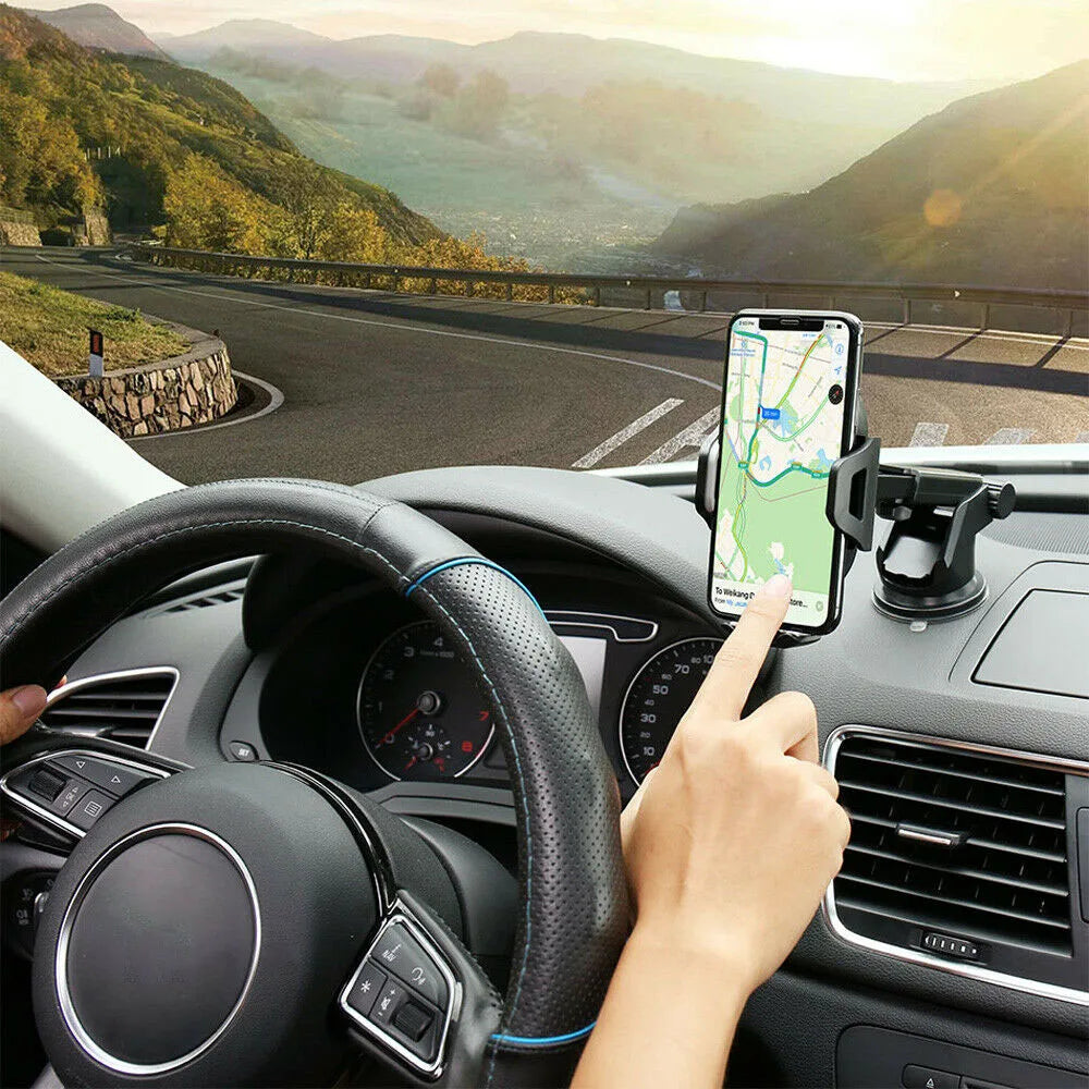 Ultimate Car Phone Mount - Versatile, 360° Rotation, Fits all size smartphones