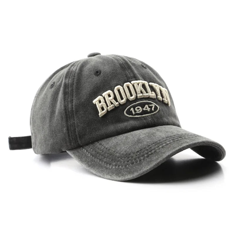 Brooklyn Vibes: Embroidered Baseball Caps for Men & Women