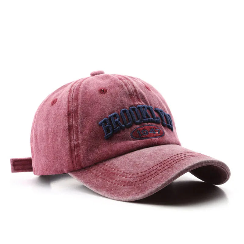 Brooklyn Vibes: Embroidered Baseball Caps for Men & Women