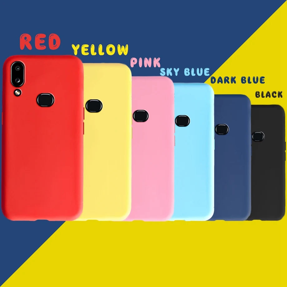 Ultimate Shockproof Silicone Soft TPU Case for Samsung Galaxy A-Series: A10S/A10/A10E/A20/A20S/A20E/A30/A30S/A40/A50