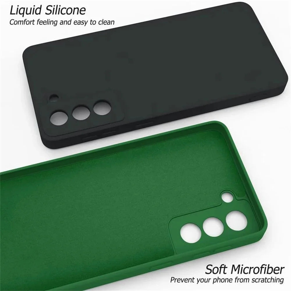 Premium Luxury Liquid Silicone Case for Samsung Galaxy S Series - Ultimate Protection & Style