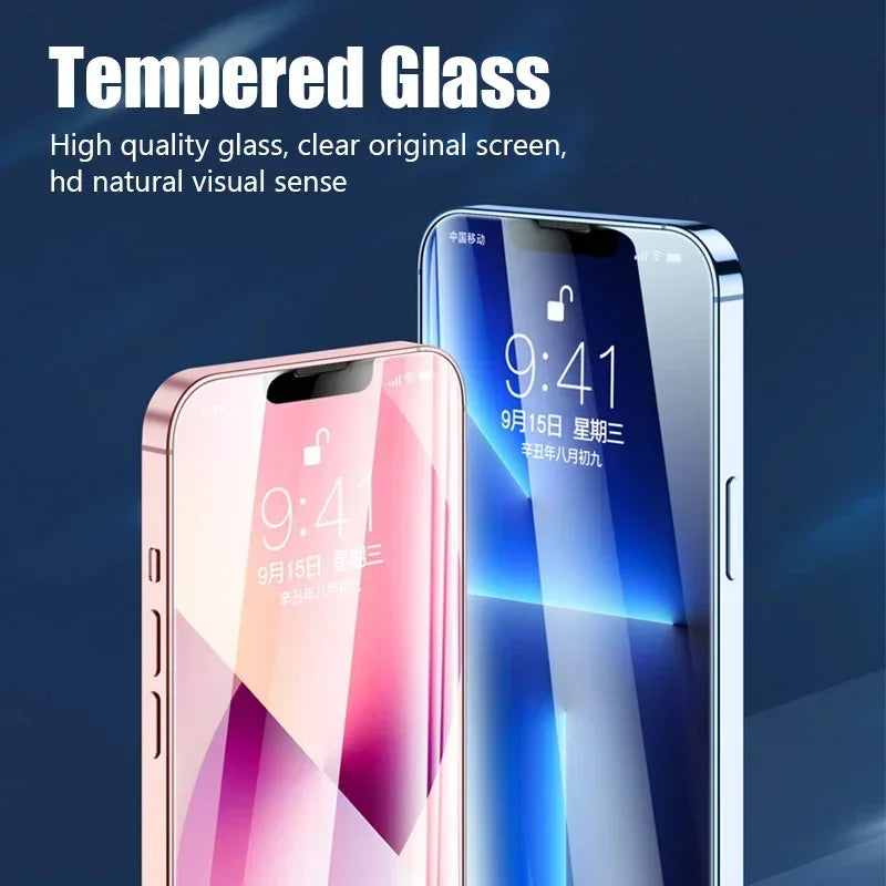 Advanced Anti-Spy Glass Stealth Screen for iPhone 15 16 series from 1-5 Pcs