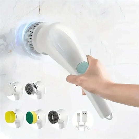 Revolutionary Five-in-One Multifunctional Cleaning Brush: The Ultimate Tool for Bathrooms and Kitchens