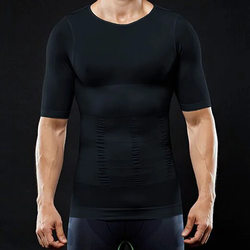 Slim Down & Shape Up: Classix Men's Compression & Posture Shirt