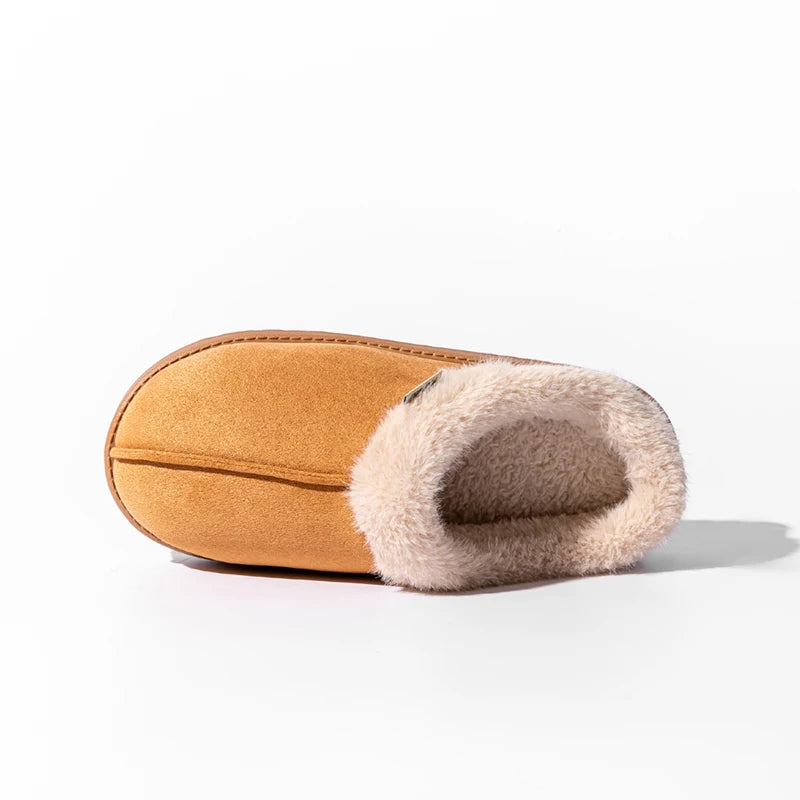 Cozy Comfort Unisex Fluffy Anti-Slip EVA Slippers for Autumn & Winter