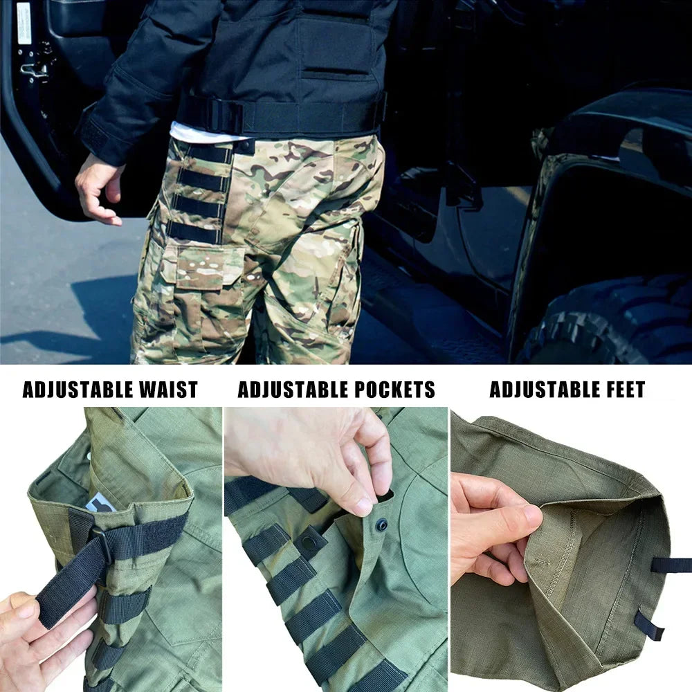 Ultimate Combat Trousers: Military-Grade, Multi-Pocket, SWAT-Ready!