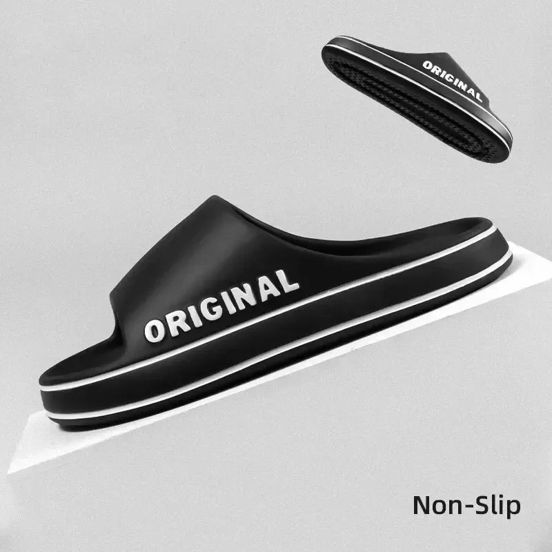 Anti-Slip Summer Slippers Slides for Men and Women, Perfect for Indoor & Outdoor Use with Versatile Comfort