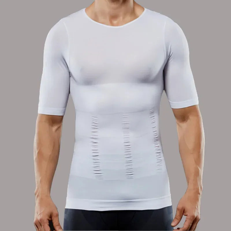 Slim Down & Shape Up: Classix Men's Compression & Posture Shirt