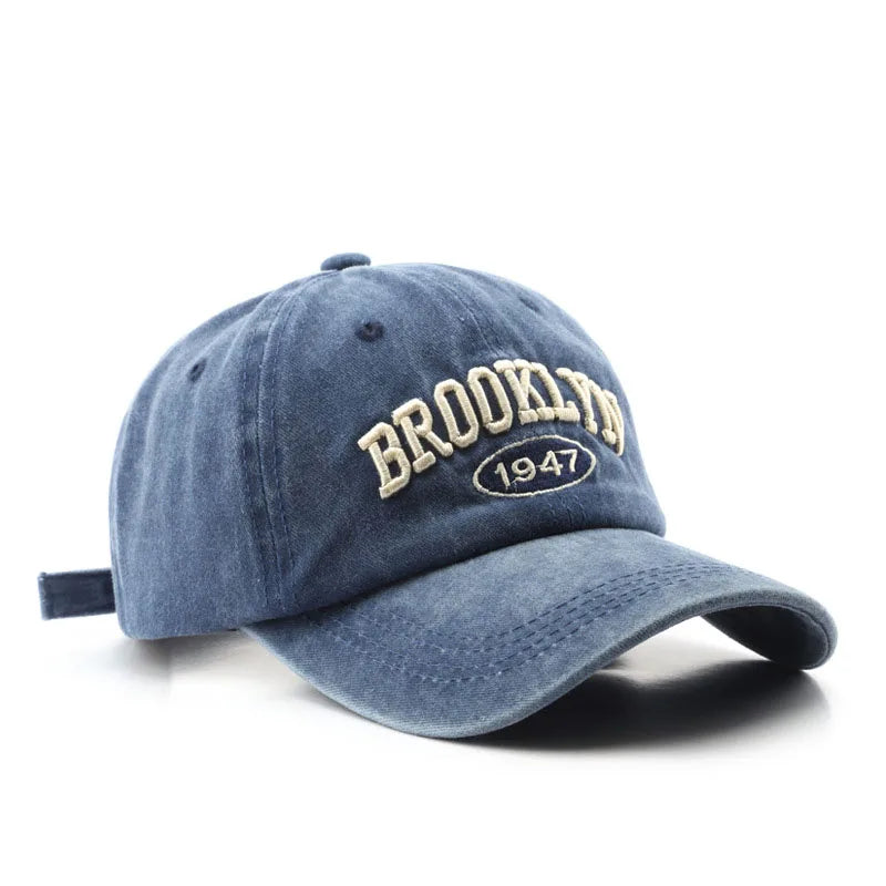 Brooklyn Vibes: Embroidered Baseball Caps for Men & Women