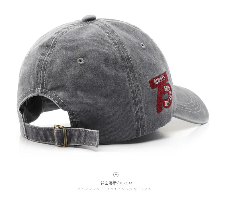 2022 Trendy Unisex Snapback: Vintage Cotton Embroidered Hip Hop Sun Hat