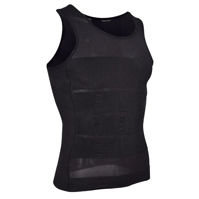 Slim Down & Shape Up: Classix Men's Compression & Posture Shirt